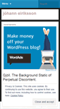 Mobile Screenshot of johanneiriksson.com
